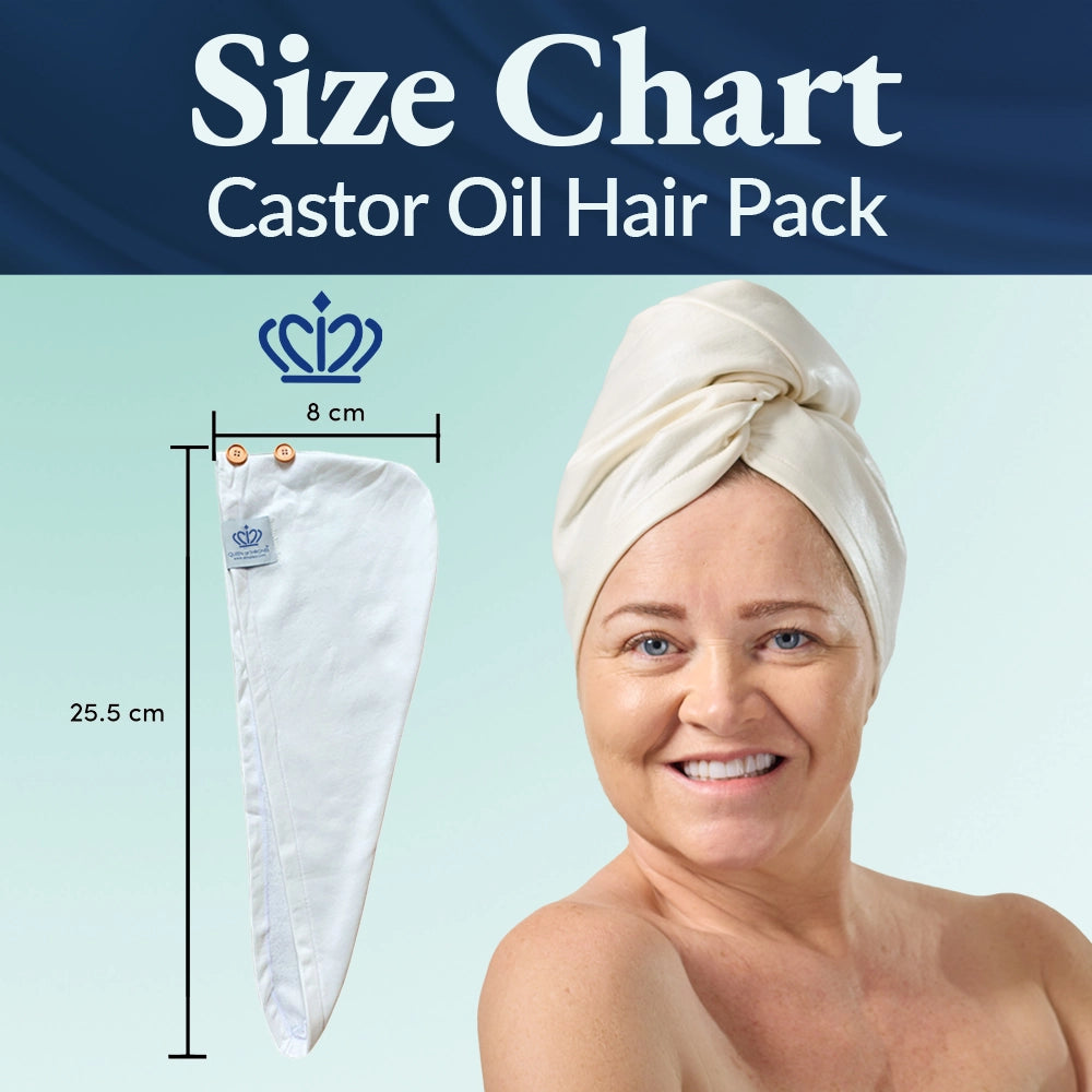 Castor Oil Hair Mask Kit + Organic Castor Oil 100mL